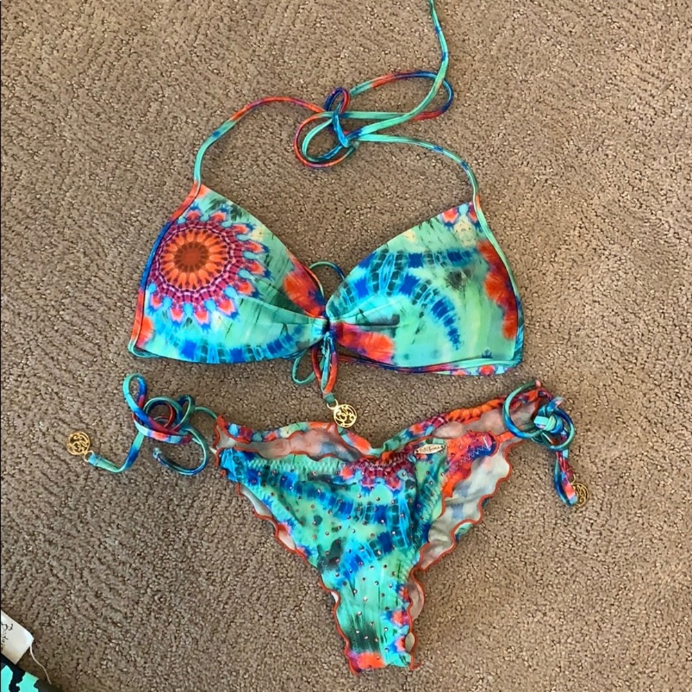 Two piece bathing suit